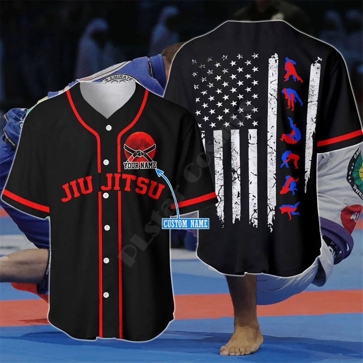 Alpha Unisex Baseball Jersey shirt Summer Baseball Shirt 3D Printed Men's Shirt Casual Shirts hip hop Tops
