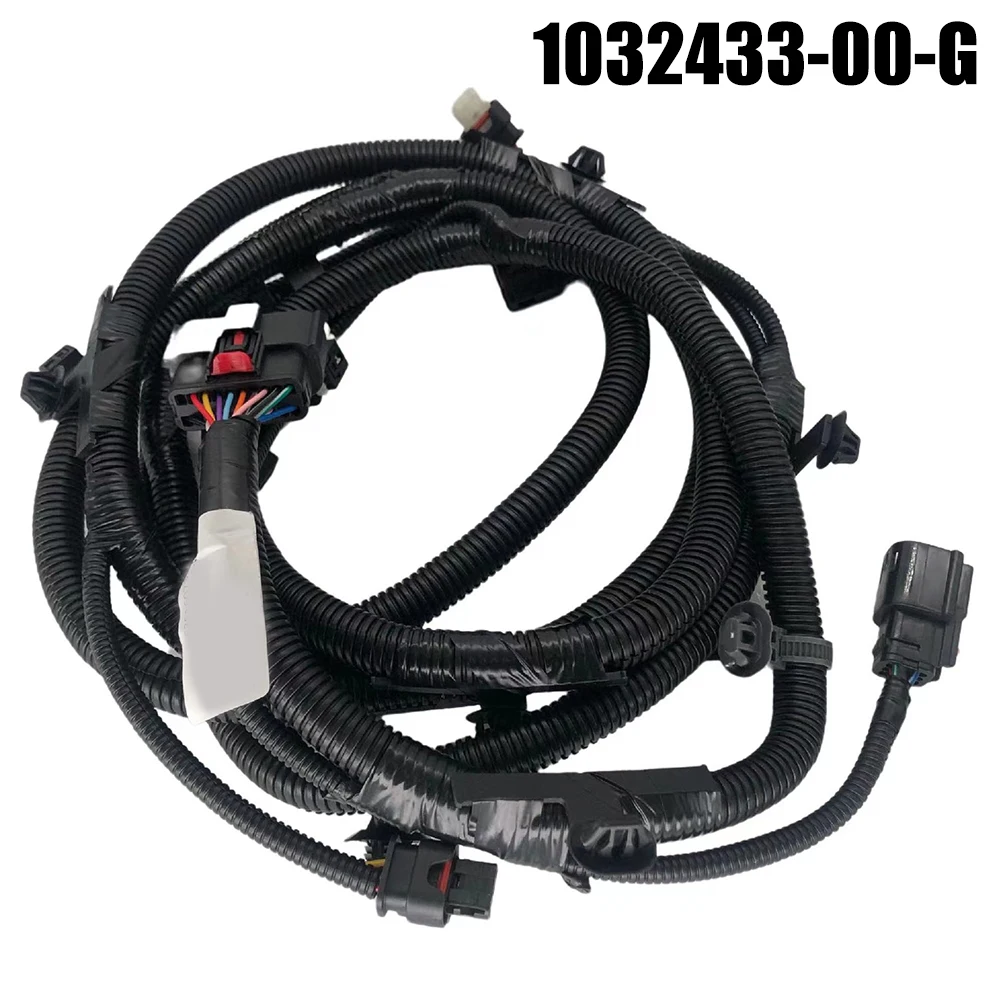 

1pc Front Bumper Parking Wiring Harness Fits For Tesla Model X 2016-2019 #1032433-00-G Car Parts & Accessories Plug-and-play
