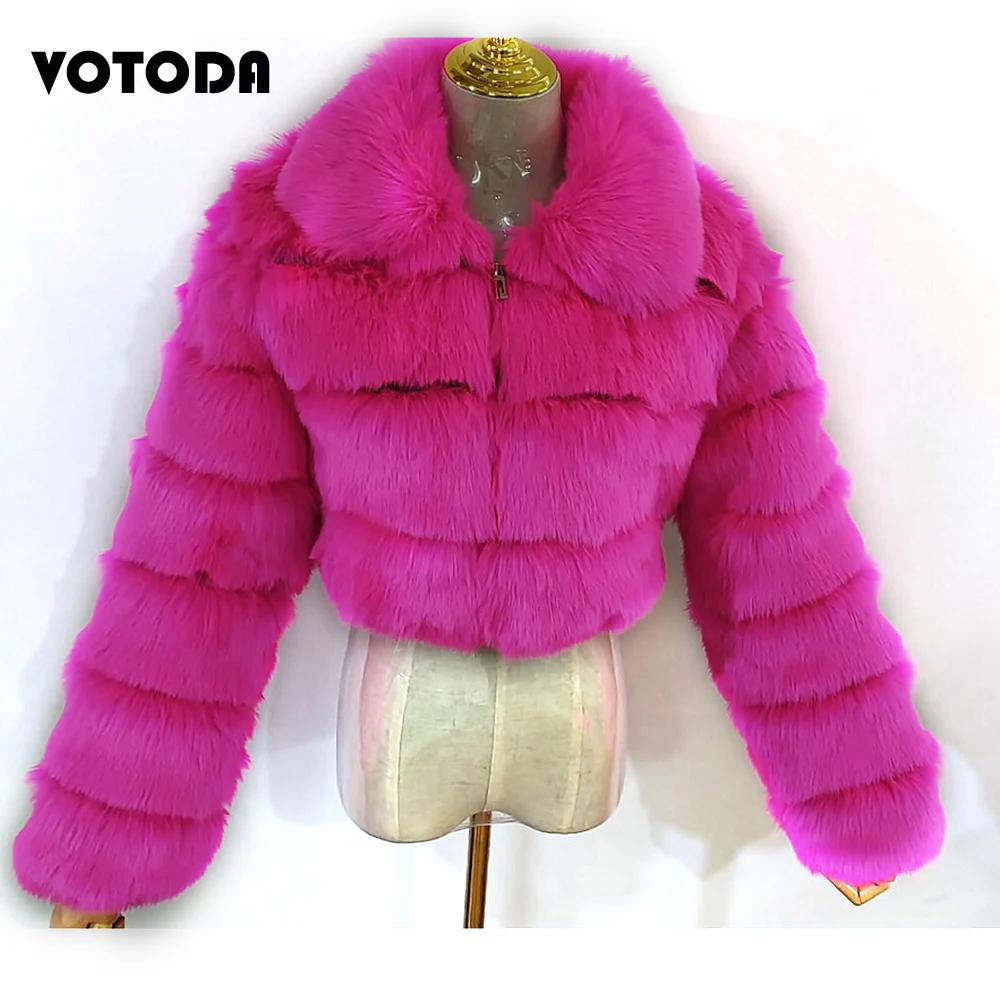 Women Mink Coats Winter Top Fashion Faux Fur Coat Elegant Thick Warm Outerwear Woman Fluffy Furry Fake Fur Jacket Mujer S-4xl