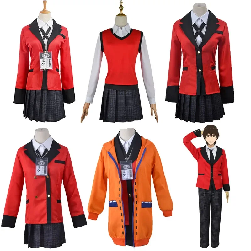 Kakegurui twin Meari Saotome Косплей сузуй риота костюм момоами кирари йомоцуки Runa ichishima midari