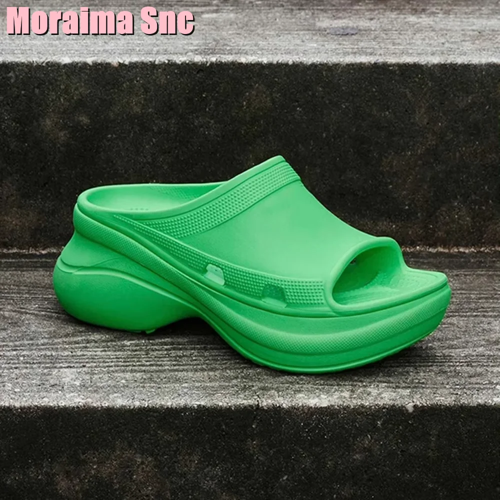 

Arch Sole Open Toe Hollow Slipper Slip On Soft Comfortable Women Shoes Summer Fashion EVA Material Casual Outdoor Slides Hot New