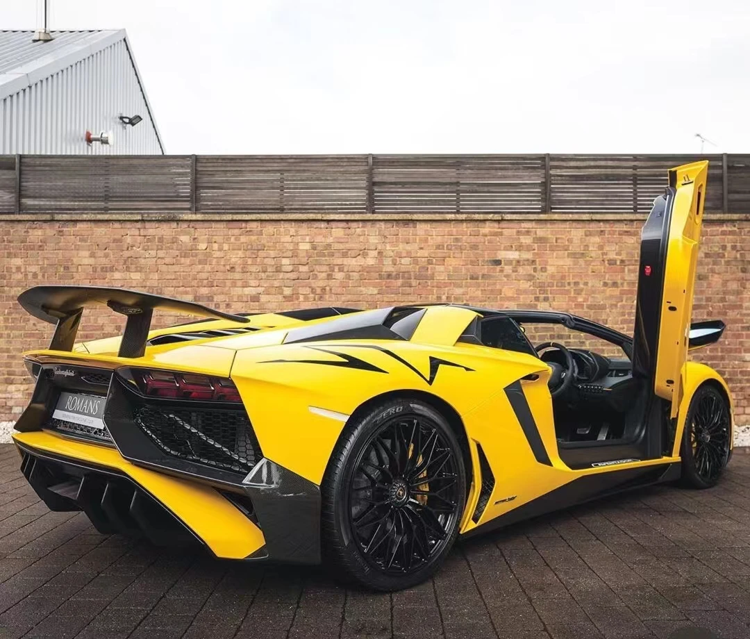 Для Lamborghini Aventador Coupe LP700 LP720 боковое окно сухое углеродное волокно вентиляционное