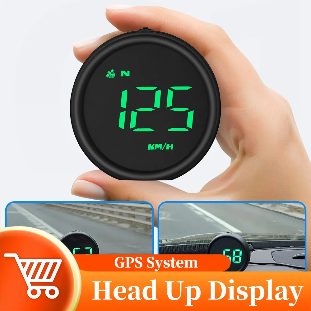 

Head Up Display HUD GPS KM/h MPH Overspeed Alarm Speedometer Digital Smart On-Board Computer Car Electronics Accessories