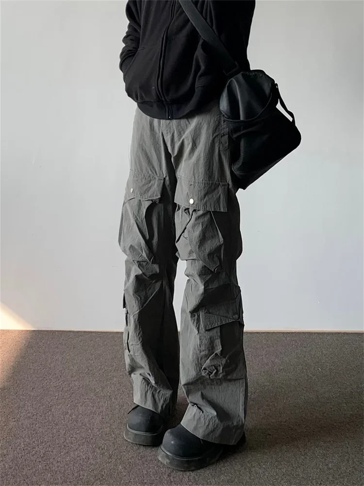 Женские повседневные тонкие брюки-карго с карманами