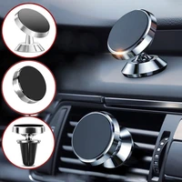 mini car magnetic phone holder air vent bracket instrument panel mount gps navigation support for iphone samsung huawei xiaomi