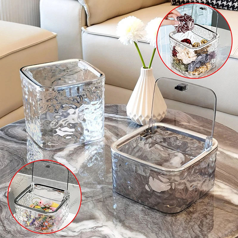 Органайзер для аксессуаров волос ящик хранения прозрачный акриловый органайзер