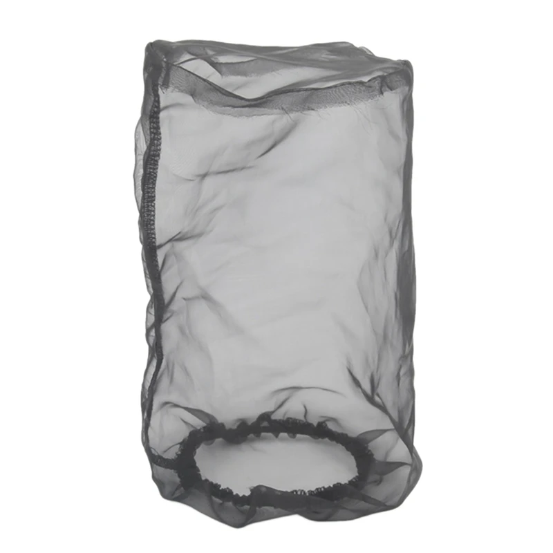 

2X Universal Car Cone Air Filter Protective Cover Waterproof Oilproof Dustproof For High Flow Air Intake Filters 24X12cm