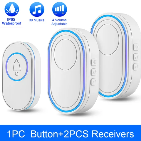 Беспроводной дверной звонок Awapow IP65 - изображение