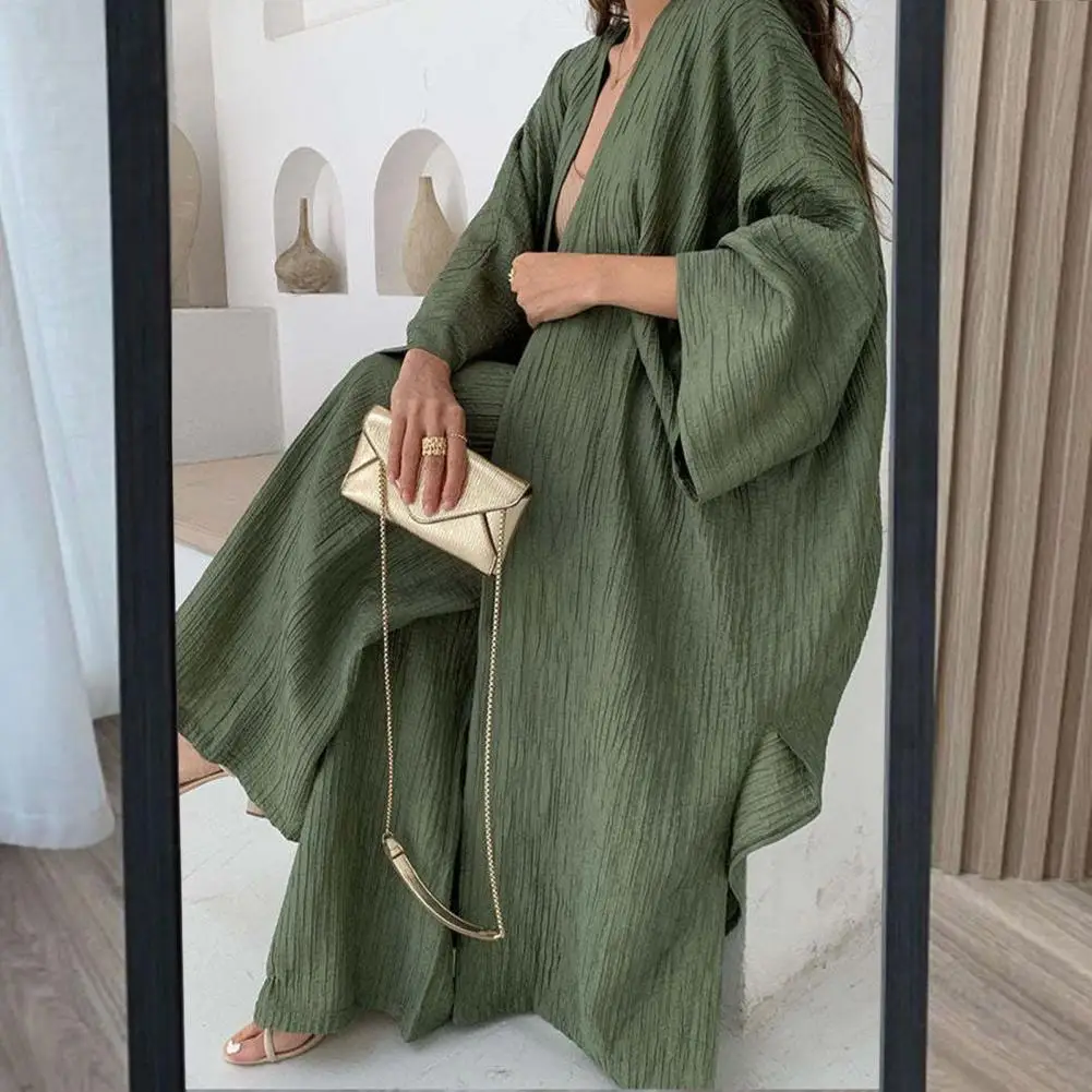 Элегантные женские свободные однотонные осенние костюмы 2024 дюйма Женский