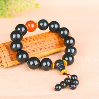 hot selling natural hand carve cyan hetian jade agate bracelet 16mm fashion jewelry men women luck gifts1