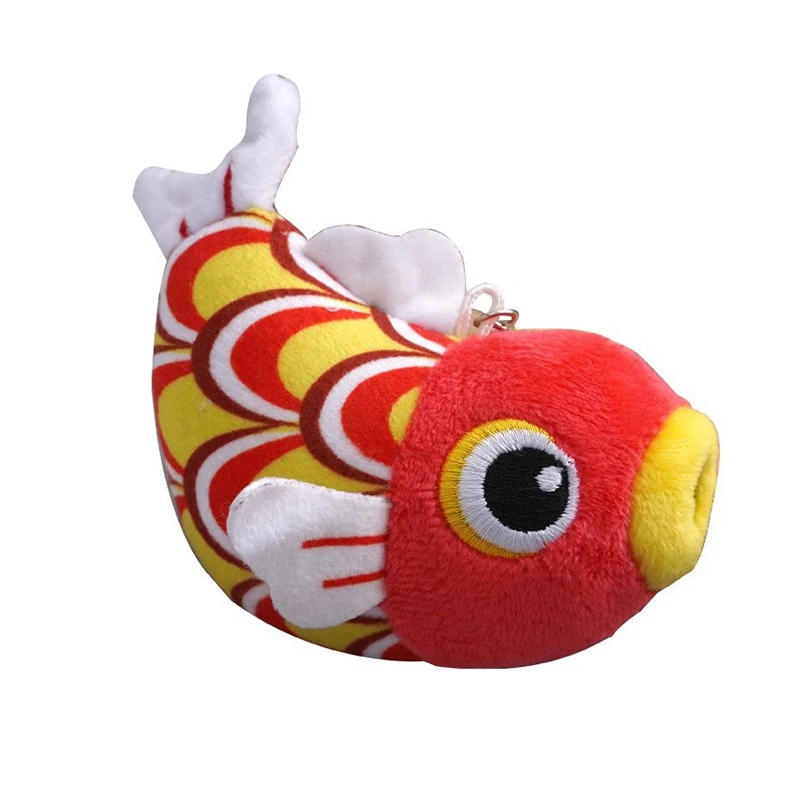 

New Cute Cartoon Fish Plush Stuffed Little Animal Plush Doll Girl's Gift Keychain Plush Toy