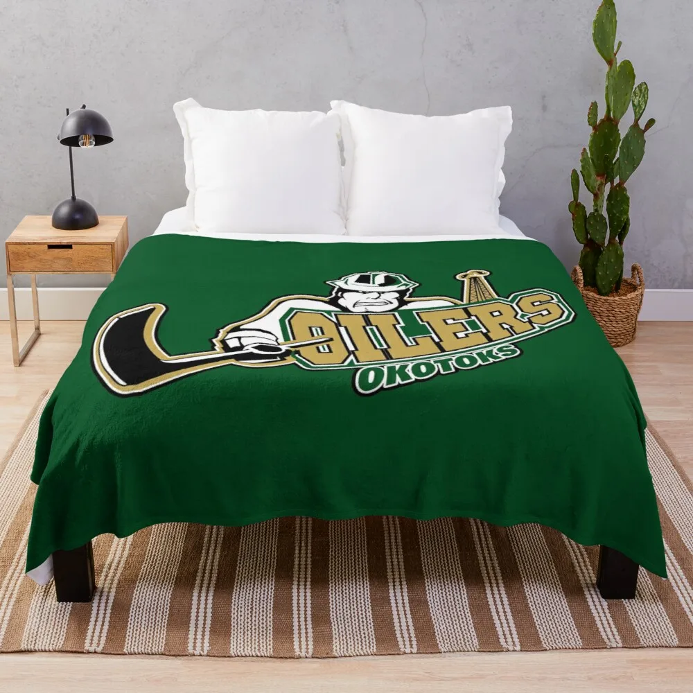 

Одеяло Okotoks Oilers, одиночное одеяло