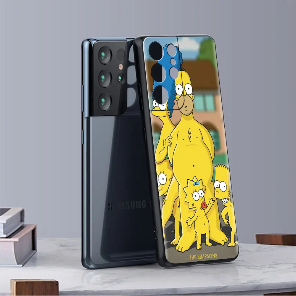 Чехол для телефона Samsung Galaxy S22 Ultra S21 S10 S9 S8 Plus S20 FE Note 20 10 9 мягкий чехол оболочка Funda