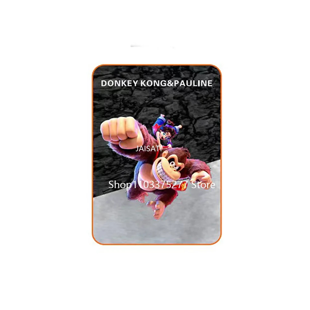 Фото Donkey Kong Bananza DONKEY KONG DIDDY KONG KING K.ROOL DONKEY KONG&PAULINE карта для переключателя №3