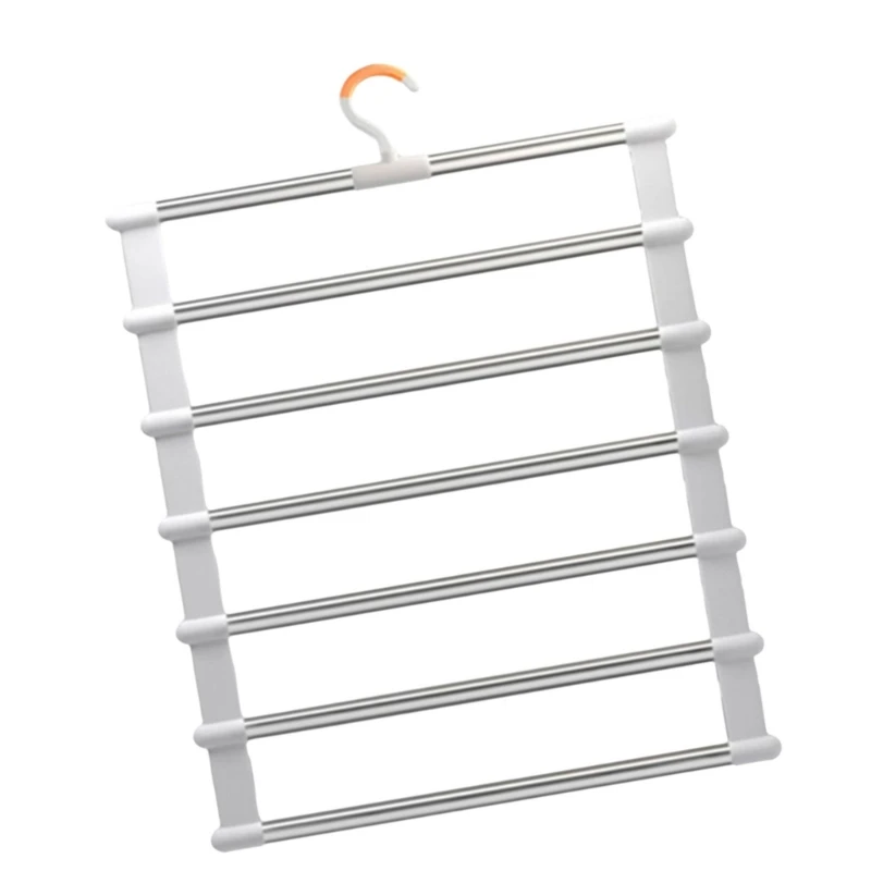 C63B Многоцелевая складная вешалка для одежды многослойный зажим оптимизации