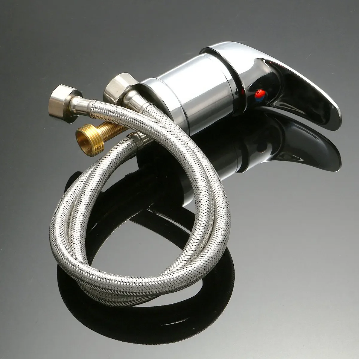 

Hot Cold Faucet Spray Hose Replacement Set Spa Beauty Salon Shampoo Bowl Sink Hair Salon Building Materials Accessories Bathroom