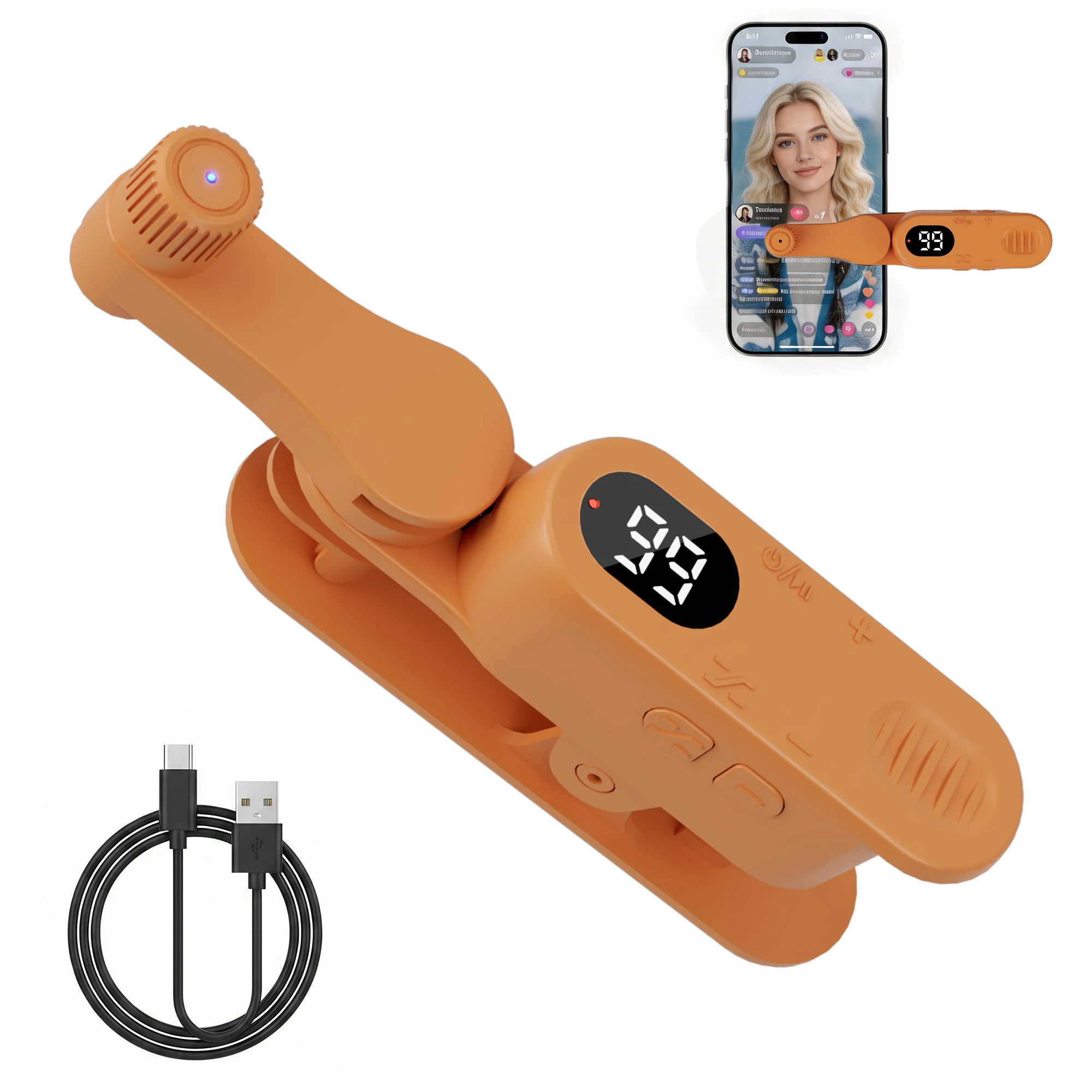 G1 Screen Clicker: Физический кликер с регулируемой скоростью, автоматический кликер для смартфонов, устройство для непрерывного нажатия (art.: 3920dc91e832d) - 3920dc91e832d
