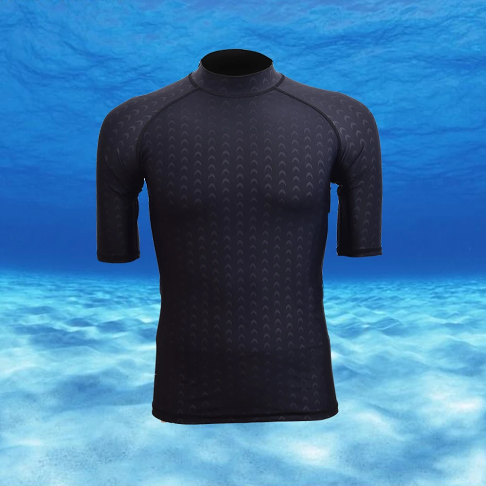 

2022 Men's Fashion New Waterproof And Quick-Drying Half-Sleeve Sunscreen Suit For Water Sports Beach Swimming Surfing Suit M-4XL