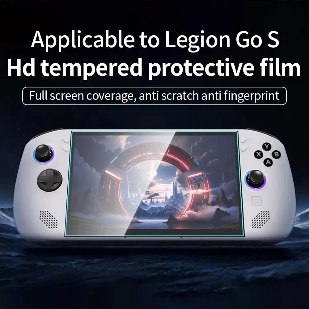 Фото Подходит для Legion Go S: защитная пленка с полным покрытием, высокой четкостью и защитой от царапин, защитные аксессуары. №1