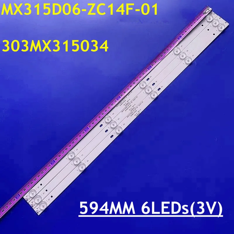 

3PCS LED Bar For CF-32FA9 MX32D06-ZC21FG-01 MX315D06-ZC21FG-01 02 LSC320AN02 303mx315034 32N06-L-EPX1F1 HD-32W5420 6led