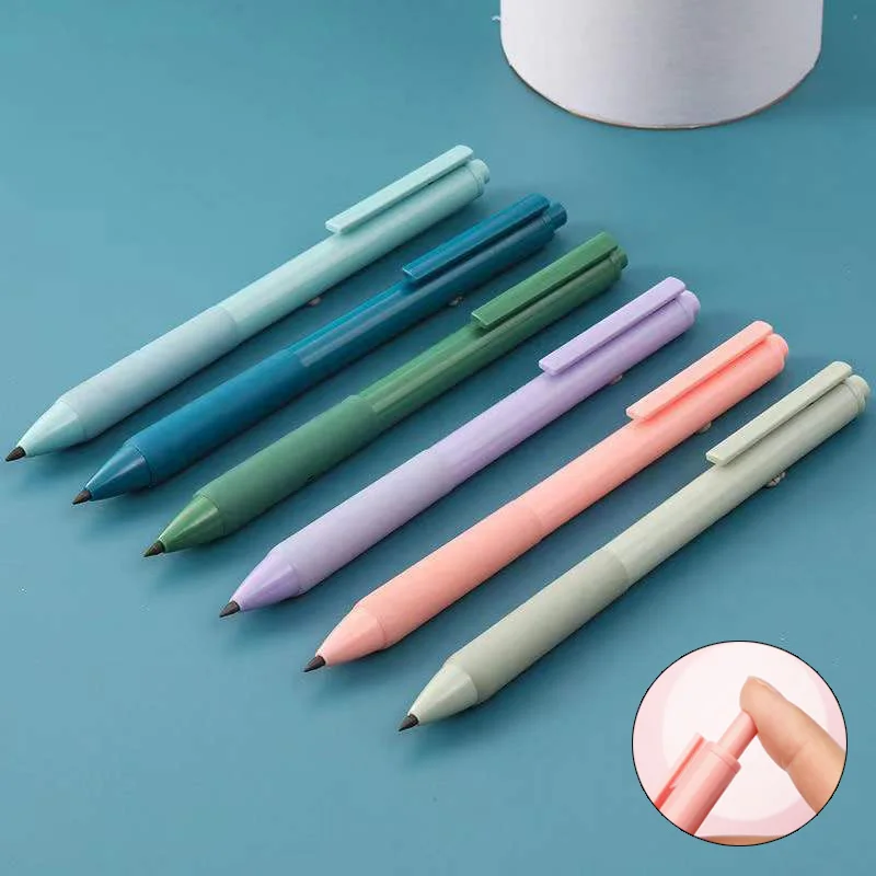 

Unlimited Writing Pens Press Eternal Pencil Novelty No Ink Pen Art Sketch Pencils Writing Art Sketch Stationery New Technology