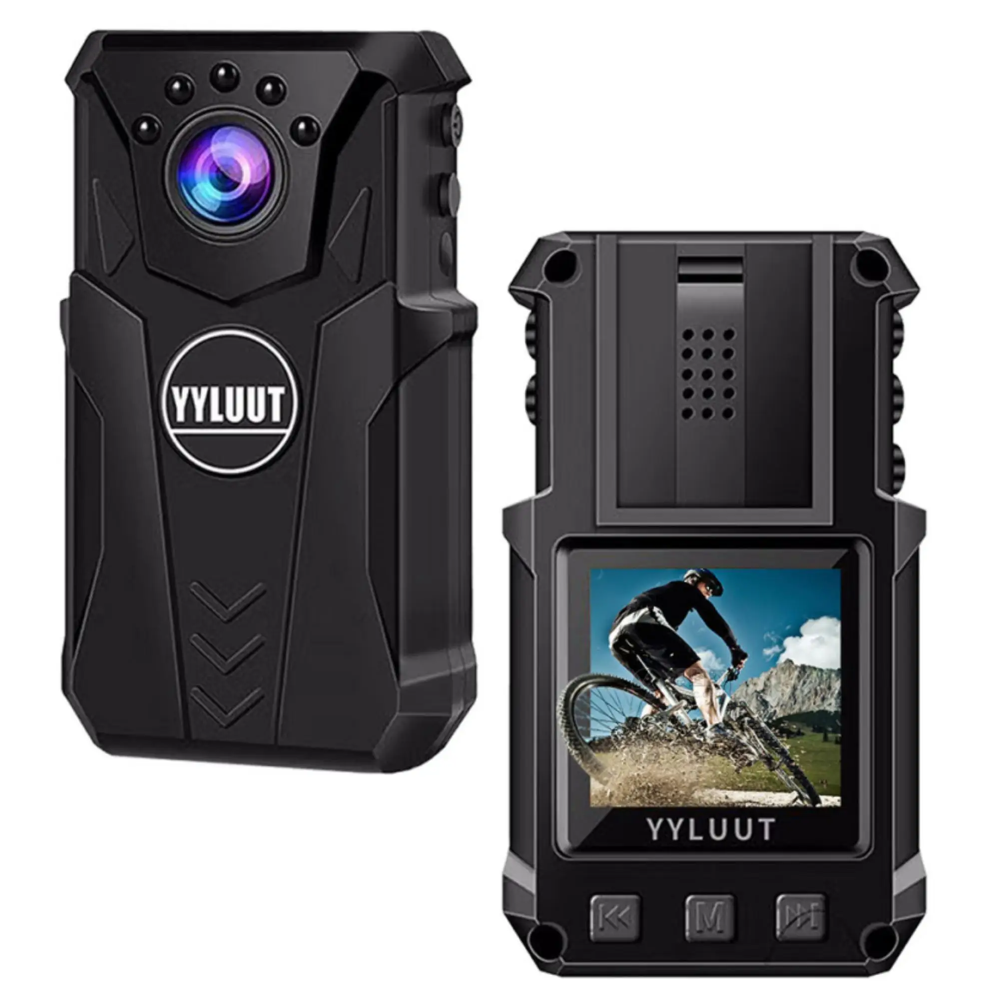 

YYLUUT Mini Body Camera Full HD 1080P Mounted Dog Small Portable Night Vision Police Cam Motorcycle Dashcam Motorcycle