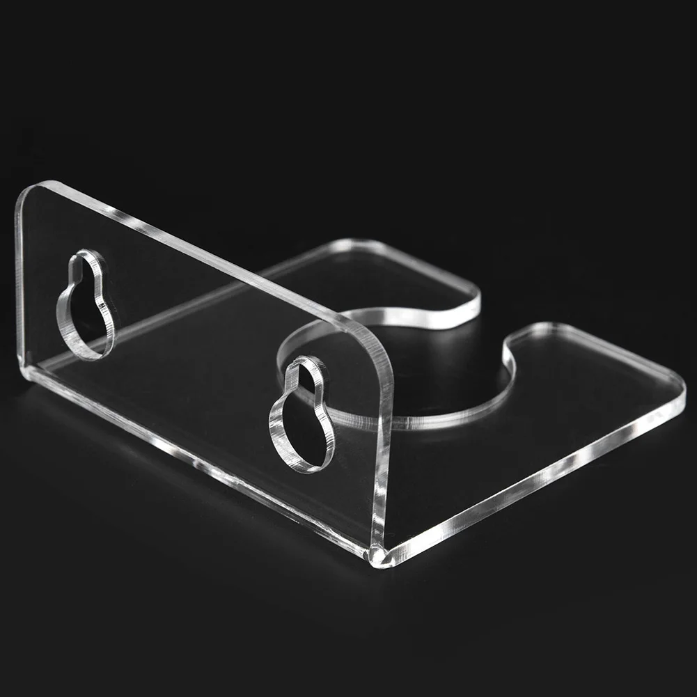 

Bathtub Wine Glass Holder Rack Transparent With Suction Cups 100x100x45mm 1x Acrylic Goblet Portable Brand New