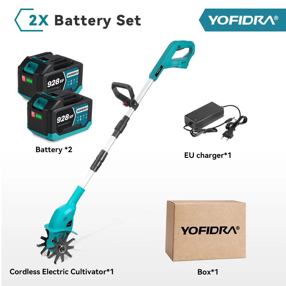 

YOFIDRA Аккумуляторный культиватор 18В