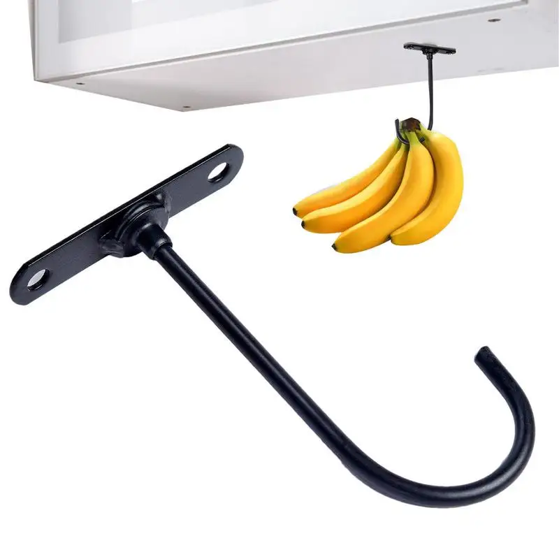 

Banana Hook Under Cabinet Banana Hook Under Cabinet Metal Foldable Under Cabinet Hook Ripens Bananas With Less Bruises Hang