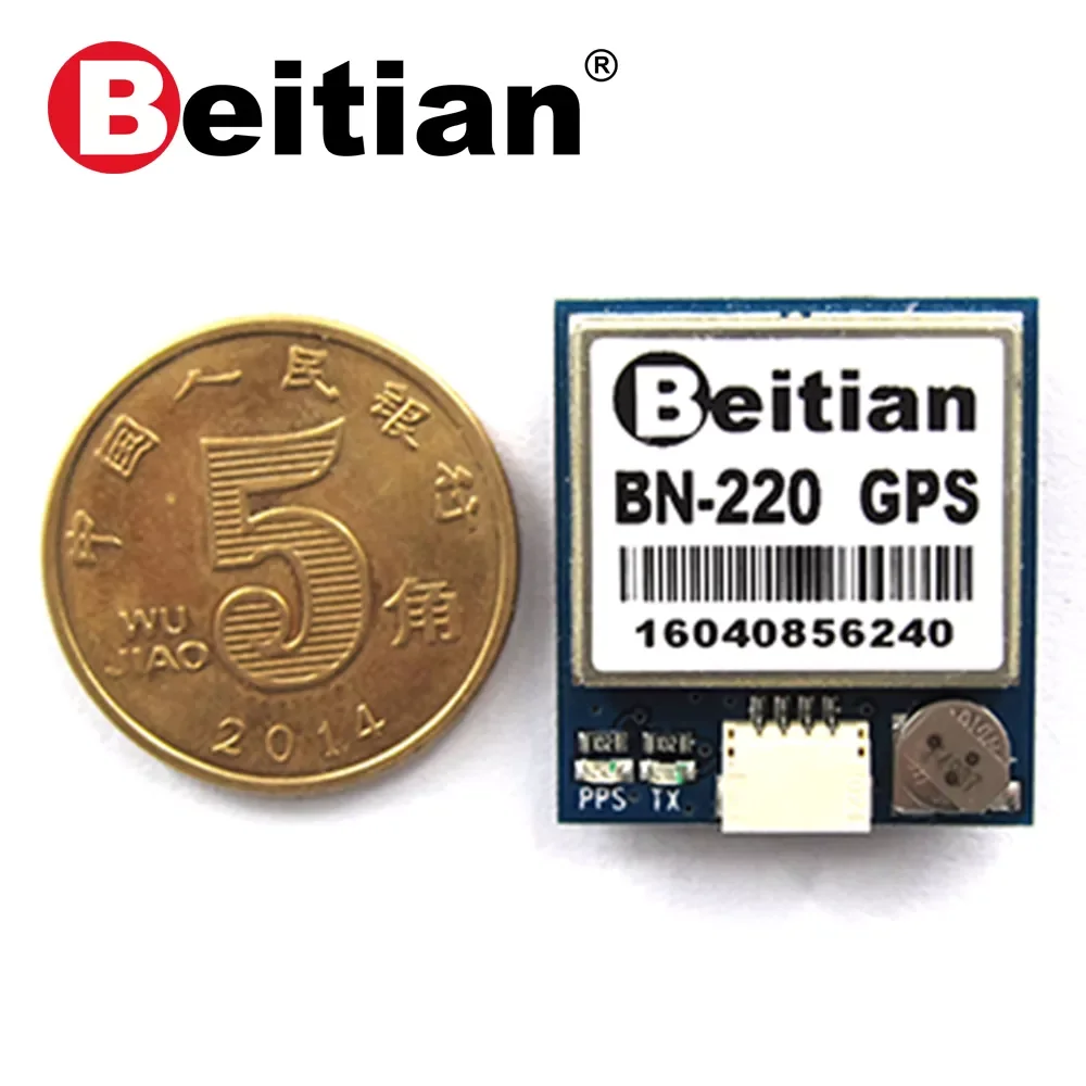 

Beitian 3,6 V-5,0 V TTL M8N GNSS модуль GPS GLONASS двойной GPS модуль Встроенная вспышка NMEA0183 FW3.01