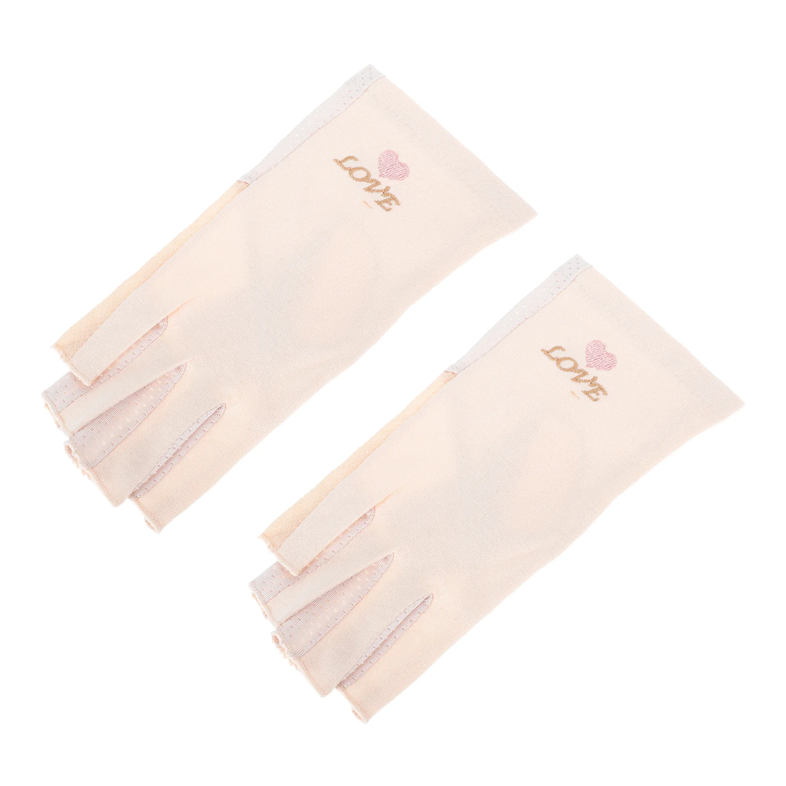 

Nail Gloves For Driving UV Lamp Mitt Accessory Manicure Supply Hand Protection Protector Pure Cotton Phototherapy Skin