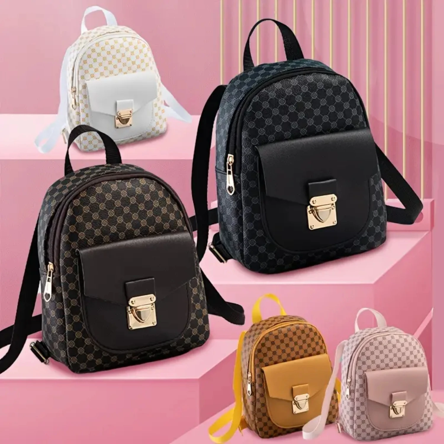 Стильный и шикарный женский модный рюкзак из искусственной кожи идеально