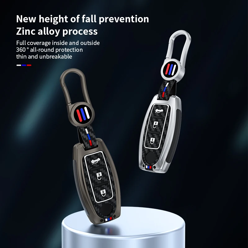 Кнопка для автомобильного ключа из цинкового сплава 2/3/4/5 чехол Nissan Rogue Altima Maxima Sentra