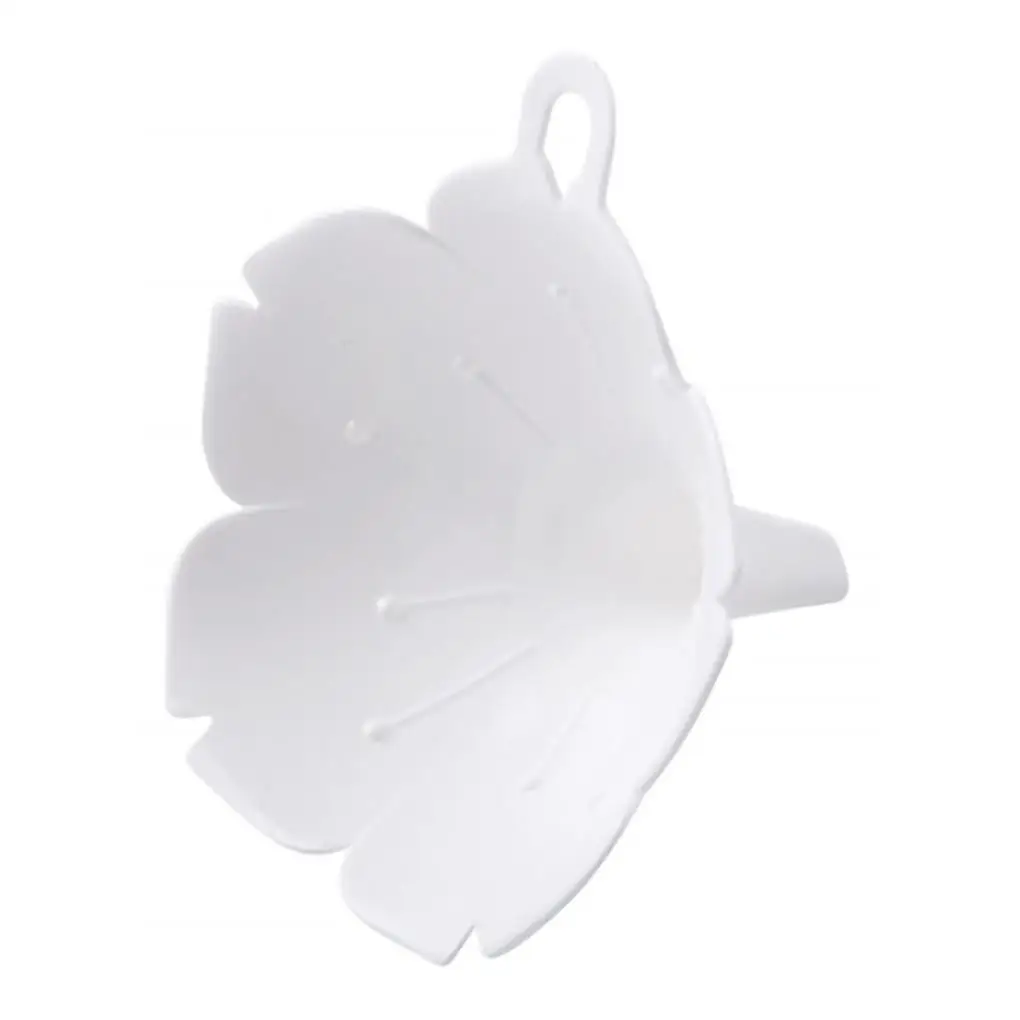 

2pcs/Set Kitchen Funnels Plastic Hoppers Flower Hanging Funnels Dispenser Kitchen Tool Oil Powder Inverted Oil Funnels Gadget