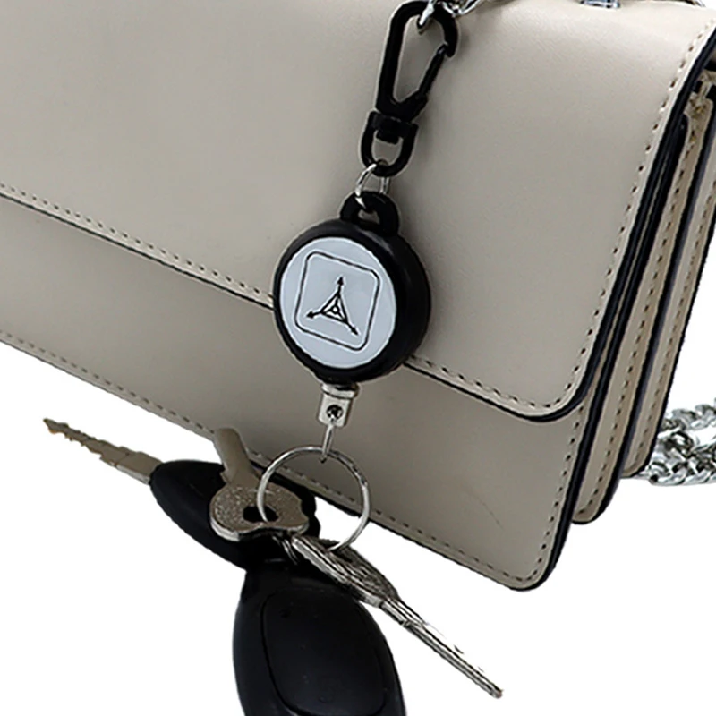 1 шт. эластичный брелок для ключей TAD стальная веревка охранный ремень