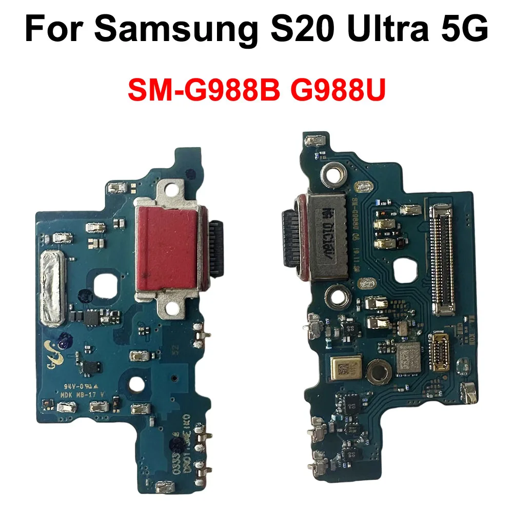 GEFENSI порт зарядки для Samsung Galaxy S20 Ultra 5G G988 G988B G988U USB зарядная плата PCB док-станция разъем гибкие запасные части (art.: 3920d021eb97f) - 3920d021eb97f