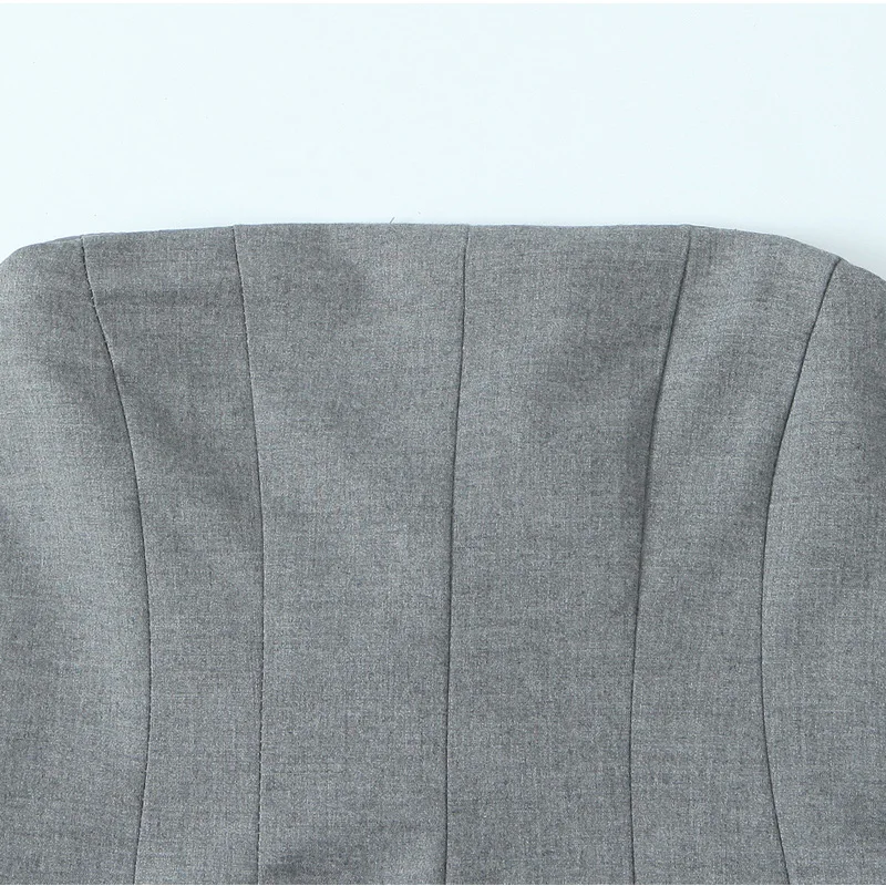 TRAF Топ женский черный полиэстер