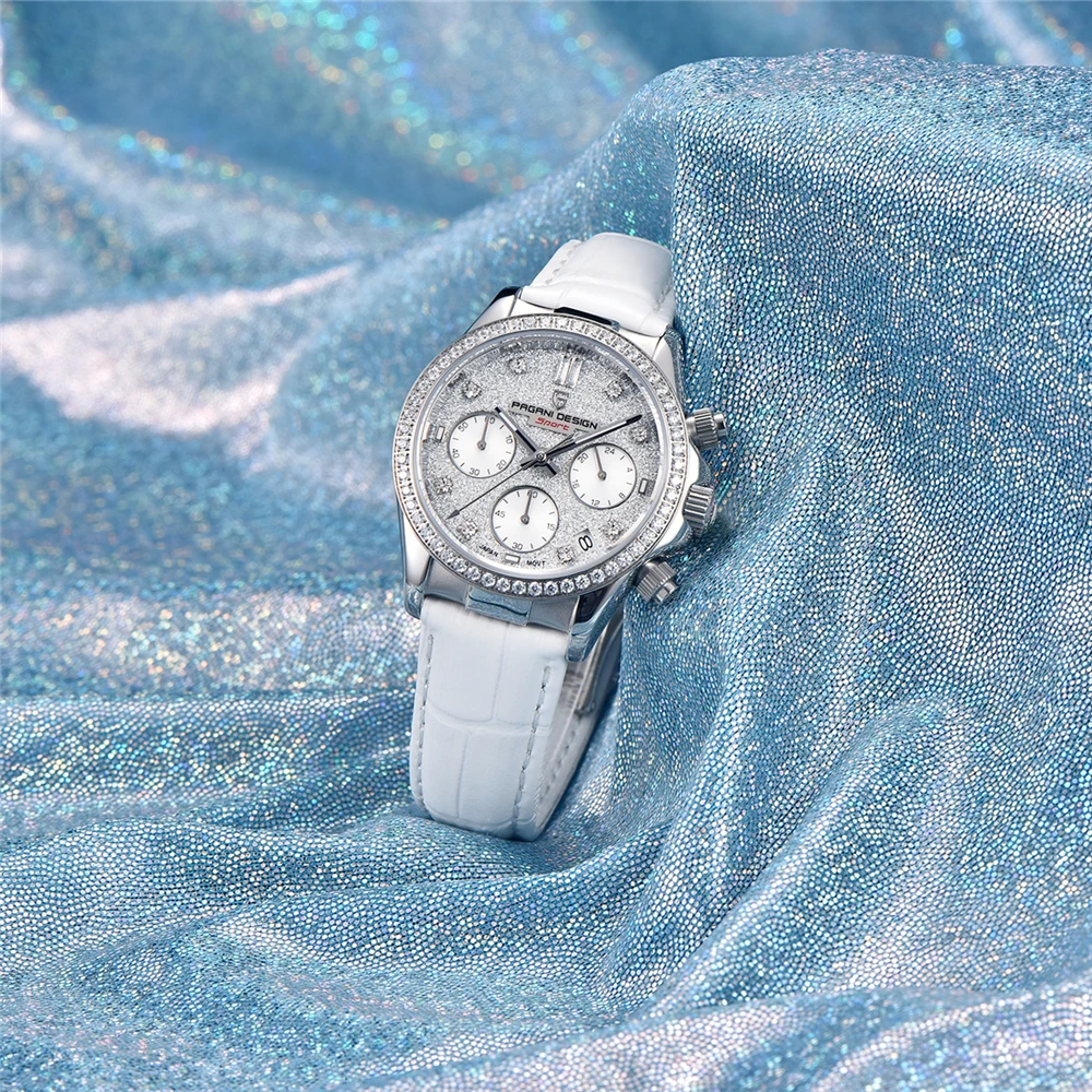 NEW 2022 PAGANI Design Women's Fashion Quartz Wrist watch TOP Brand Sapphire Stainless Steel Noble Chronograph Relogio Feminino enlarge