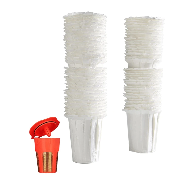 

201 шт., одноразовые бумажные фильтры и многоразовый графин для кофейных подставок