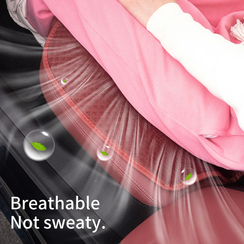 Чехол для автомобильного сиденья из ледяного шелка передняя и задняя подушки