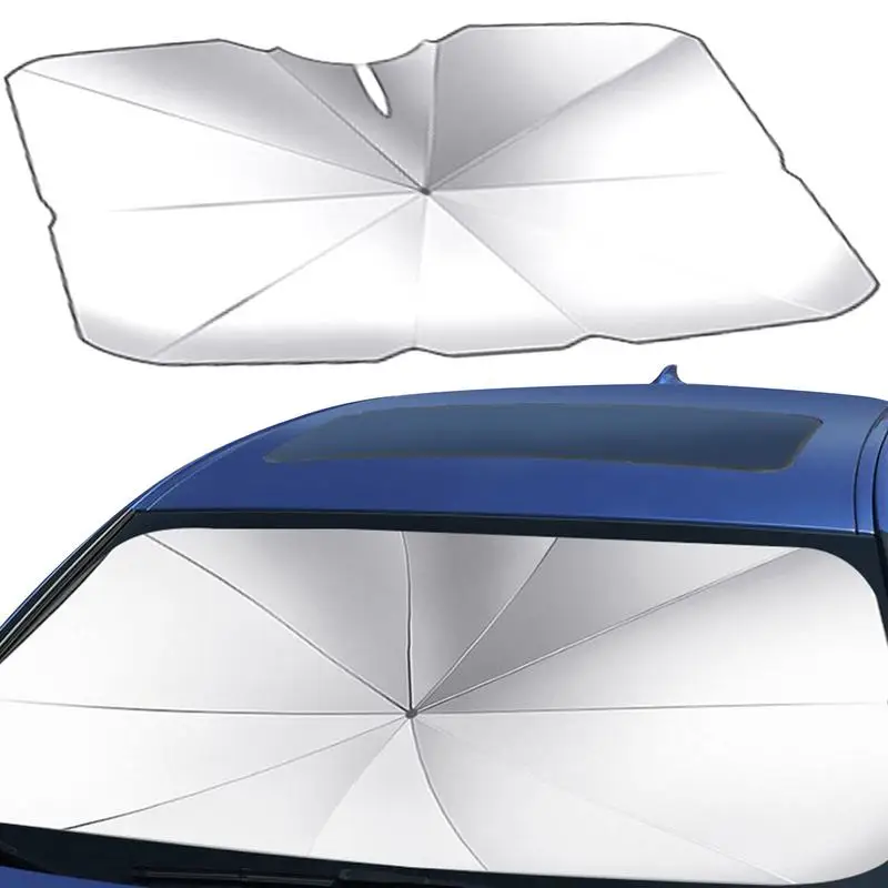 

Car Windshield Sunshade Umbrella Type Sun Shade For Car Window Summer Sun Protection Heat Insulation Cloth For Car Front Shading