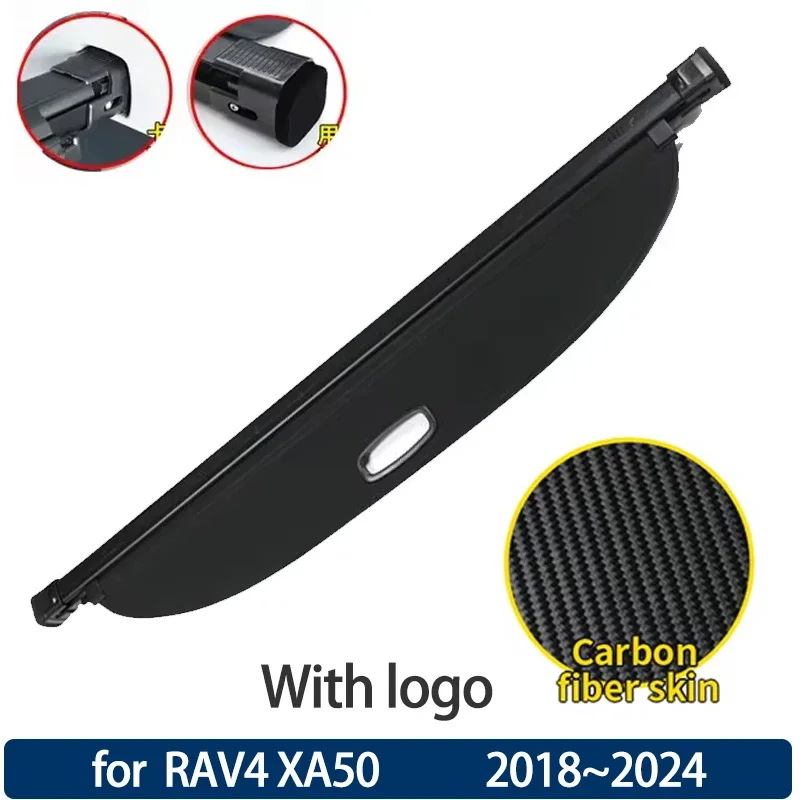 

Для Toyota RAV4 XA50 2018 2019 2020 2021 2022 2023 2024 аксессуары багажник автомобиля крышка багажника занавеска для багажа интерьер автозапчасти