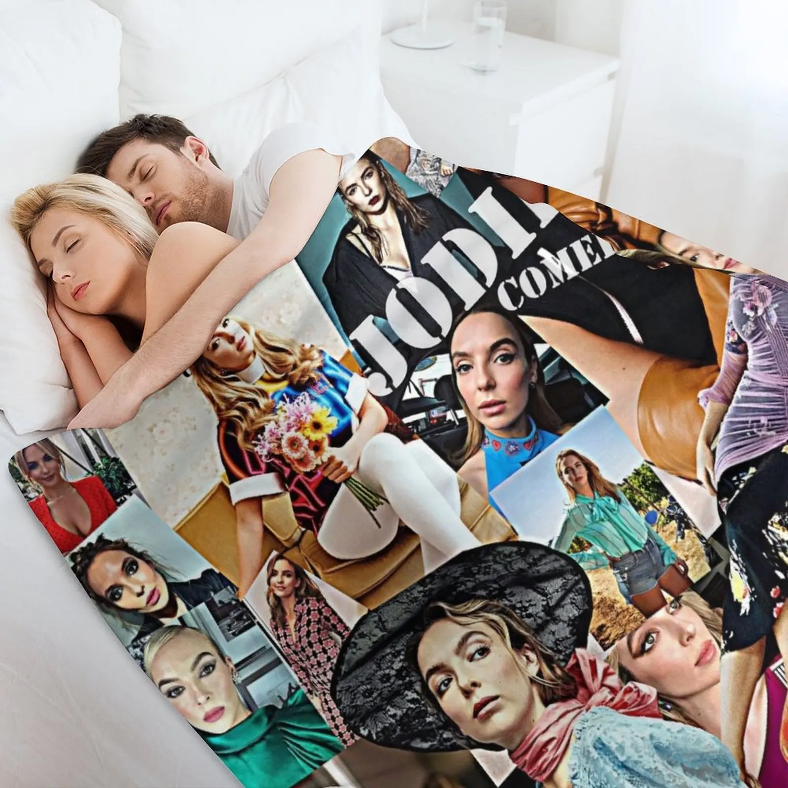 Jodie Eat очень большое фланелевое одеяло