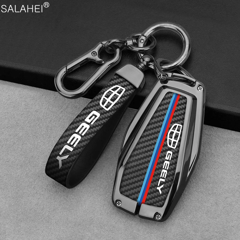 

Car Key Case Cover Shell Holder Protector For Geely Coolray Atlas Boyue NL3 Emgrand X7 EX7 GT GC9 Borui GX7 Okavango Accessories