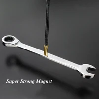 flexible pick up magnet long spring picker car repair catcher metal screw parts searcher for neodymium magnet search metal rod