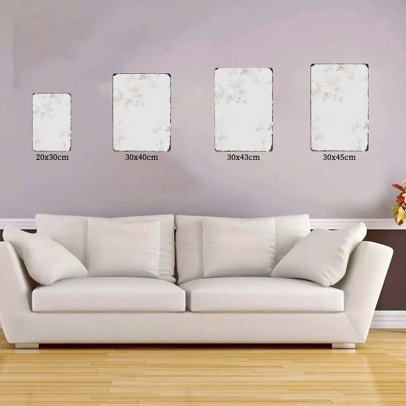 Жестяной знак Bakaevsm винтажный Западный альбукверк интерстат 40 направлений