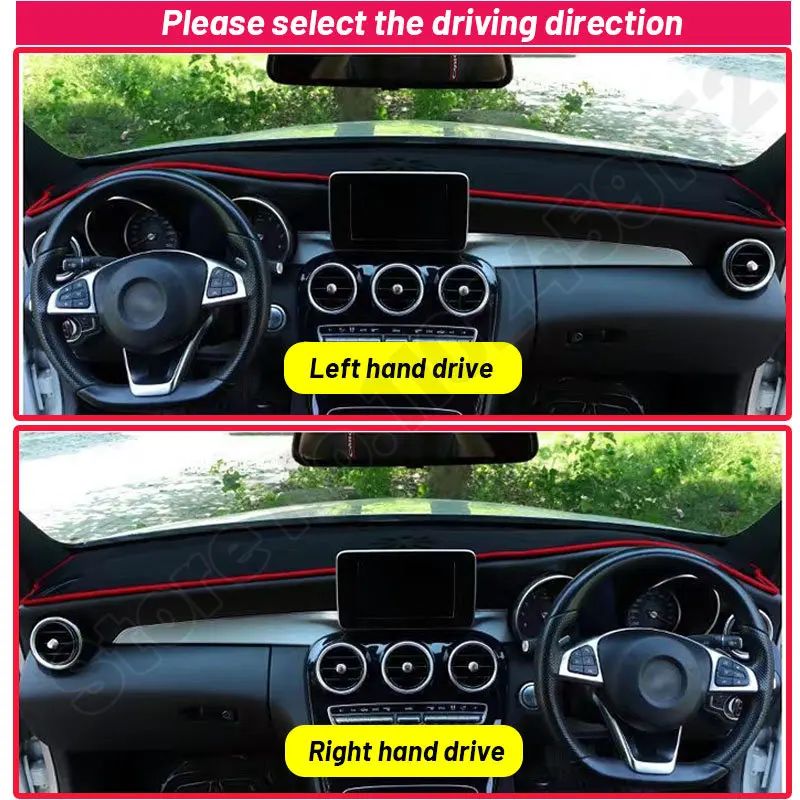 Высококачественный коврик для приборной панели автомобиля Honda Civic Sedan 2001 2002 2003 2004