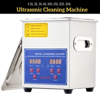 60w 2l ultrasonic cleaner with heater and timer 12 gal digital sonic cavitation machine stainless steel jewelry cleaner tool