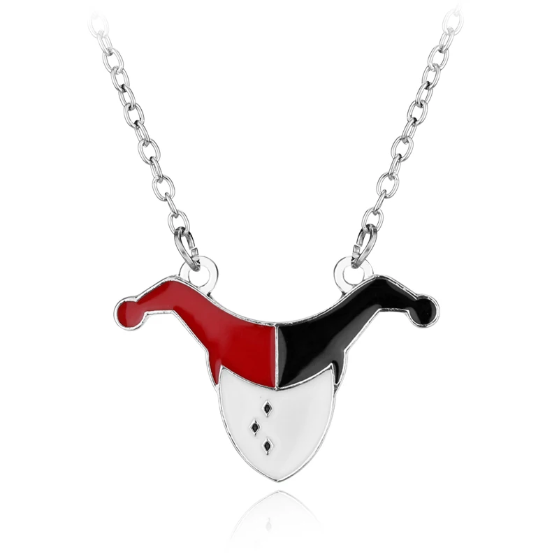 DC Comics Отряд самоубийц Подвески Ожерелье Девушка-клоуна Харли Квинн