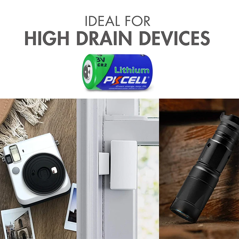 Аккумулятор PKCELL CR2 20 шт. 850 мАч CR15H270 3 в фотоаккумулятор литиевый аккумулятор